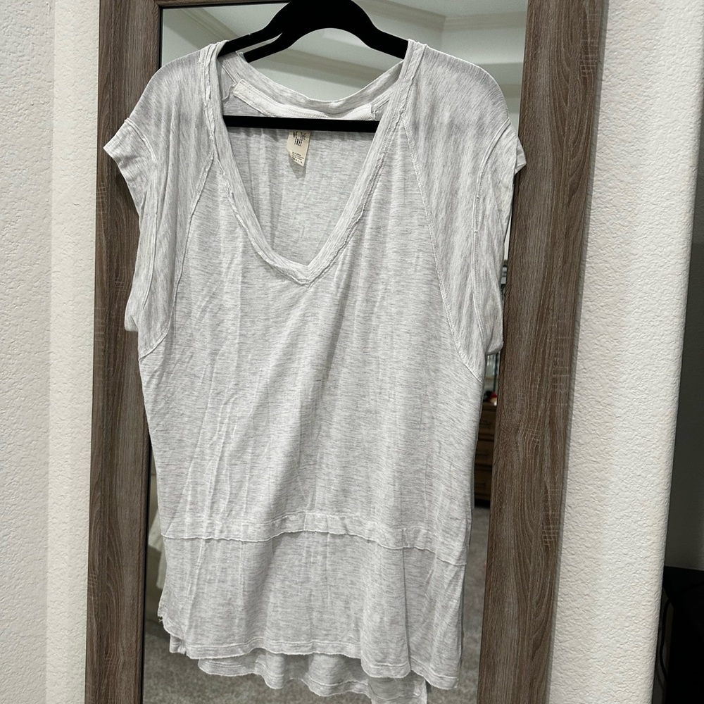We the Free gray tunic T-shirt